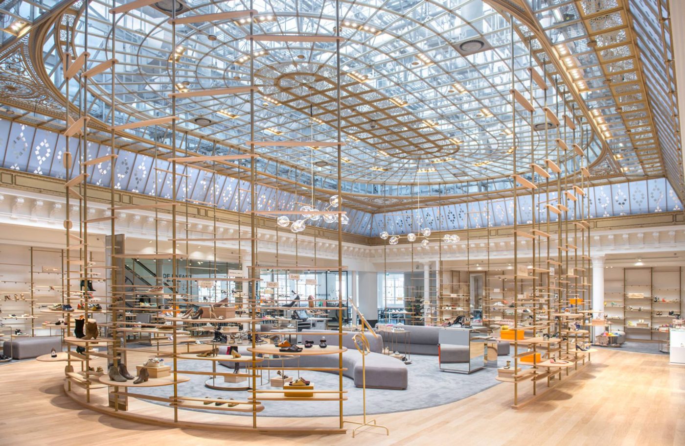 le bon marche beauty store in paris