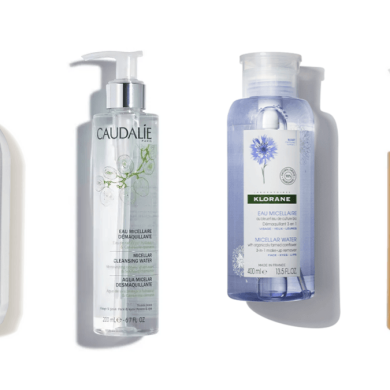 4 different french pharmacy face cleansers