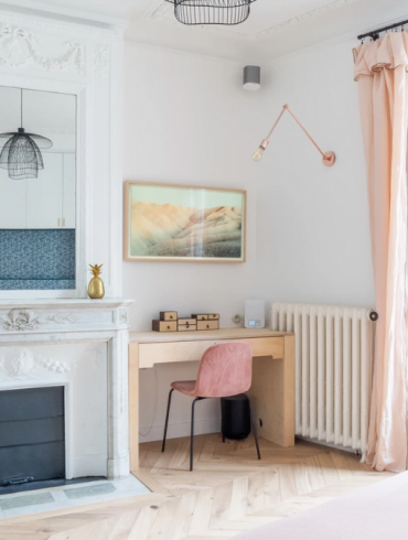 parisian bedroom style decor