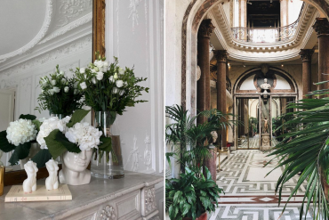 parisian style home decor plants and flowers