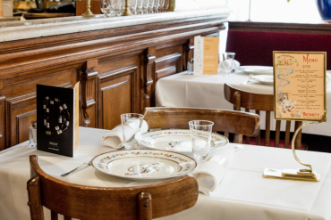 french bistro style kitchen