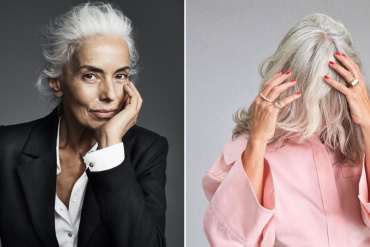 french women grey hair