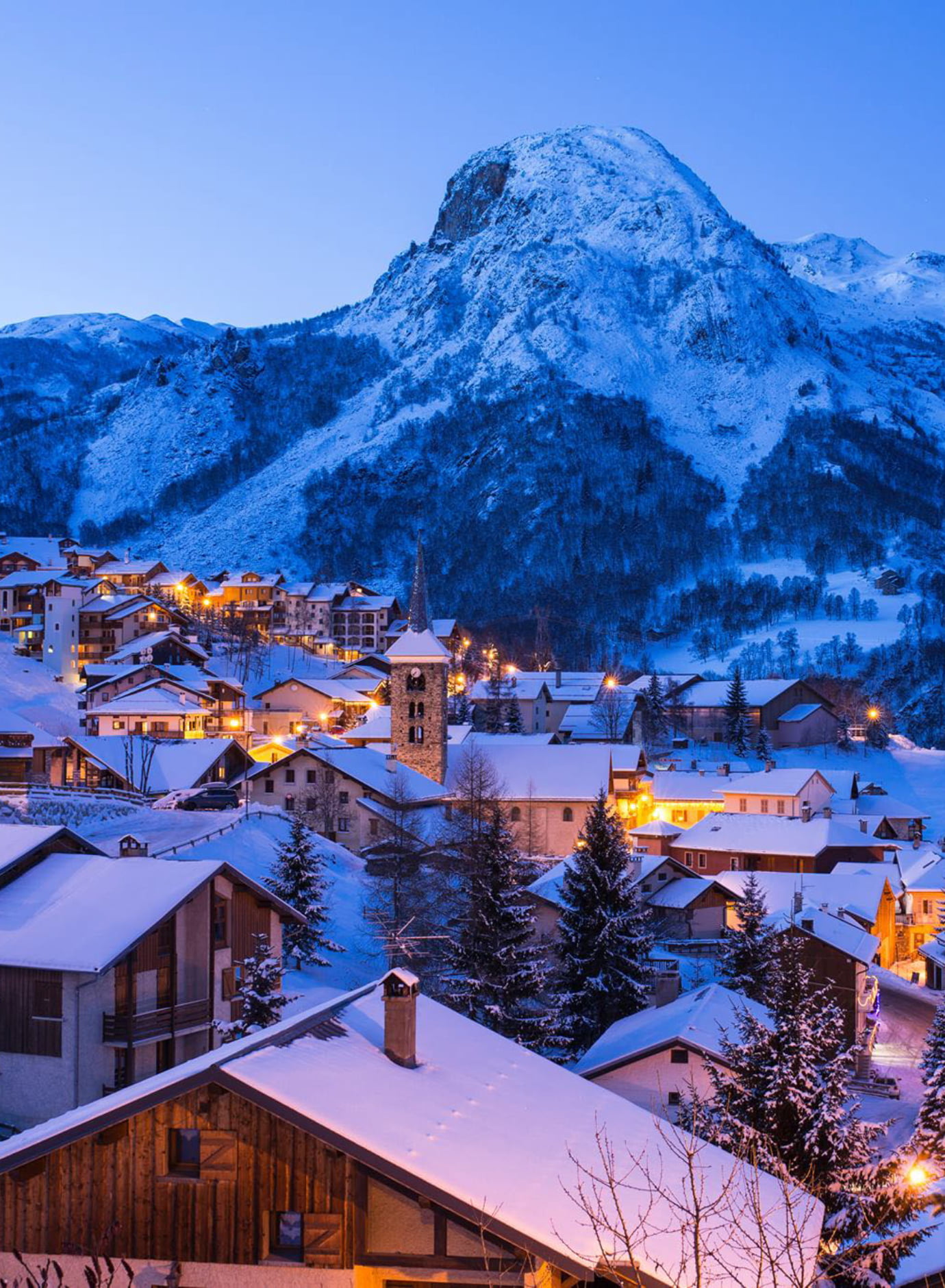 best french alps ski resorts saint martin de belleville