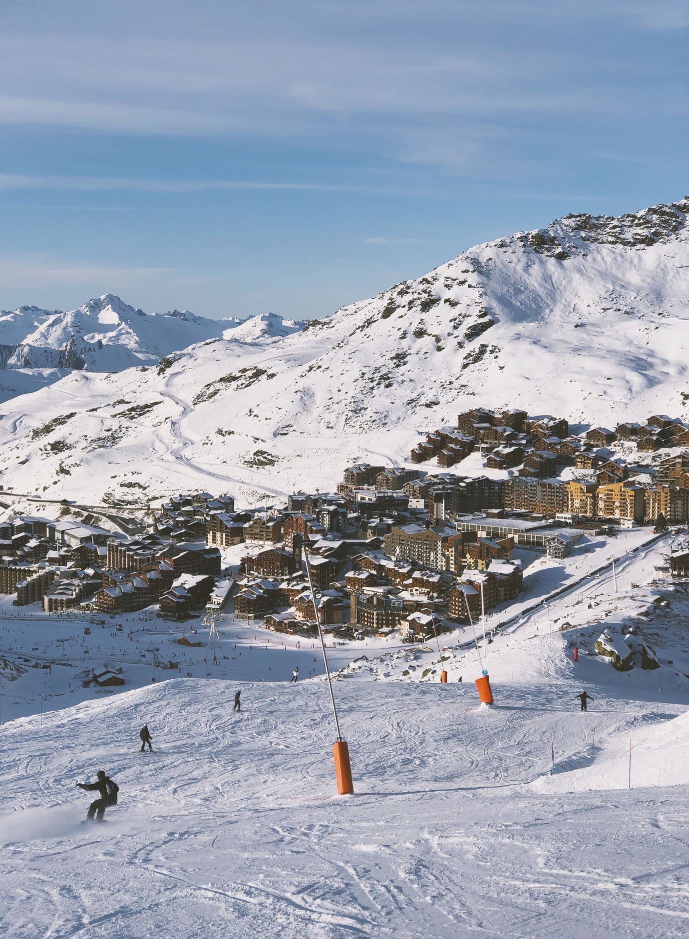 best french alps ski resorts val thorens