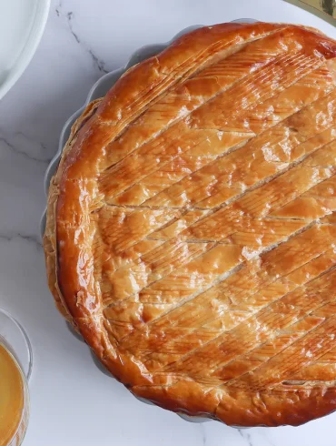a traditional french galette des rois