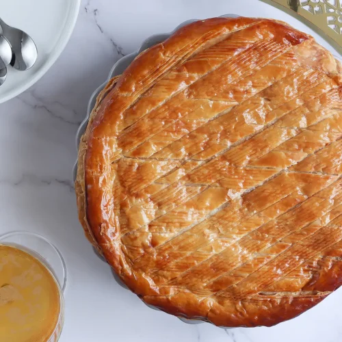a traditional french galette des rois