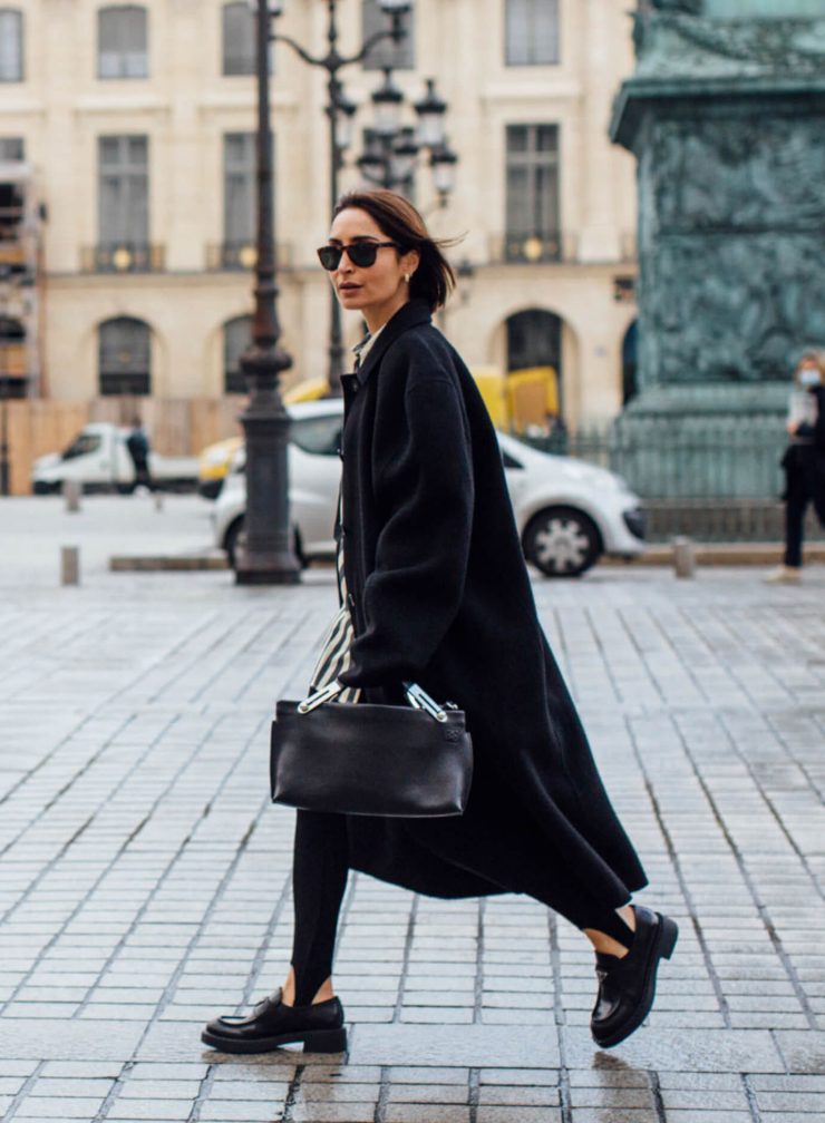How French Women Style Loafers - Leonce Chenal