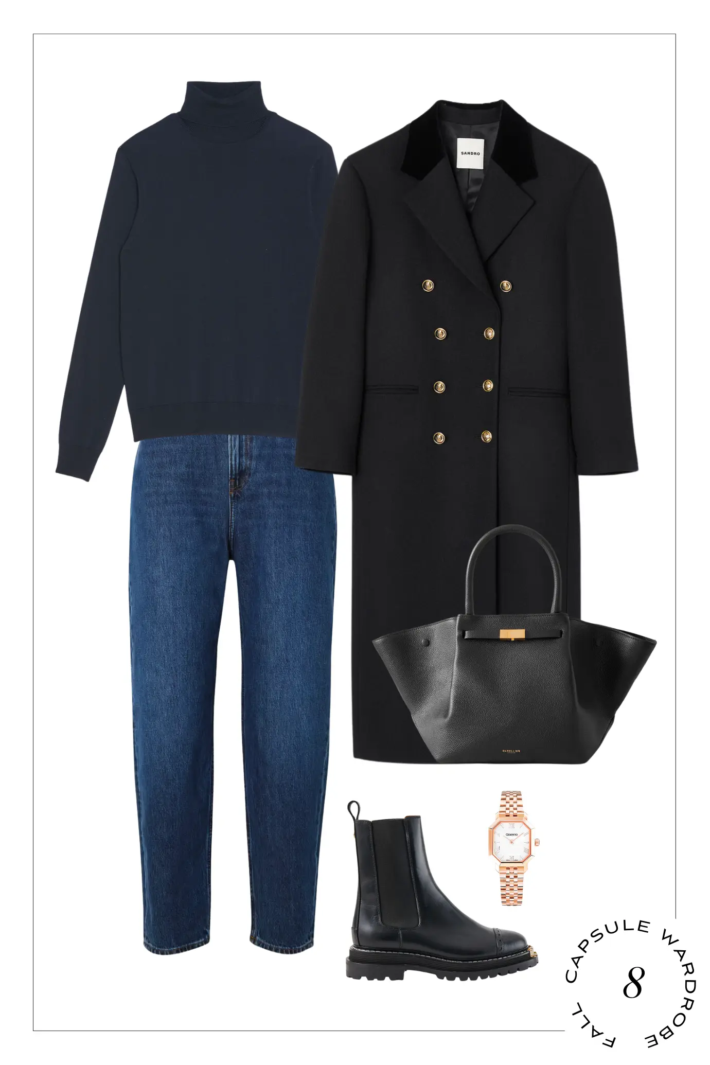 french fall capsule wardrobe outfit 8