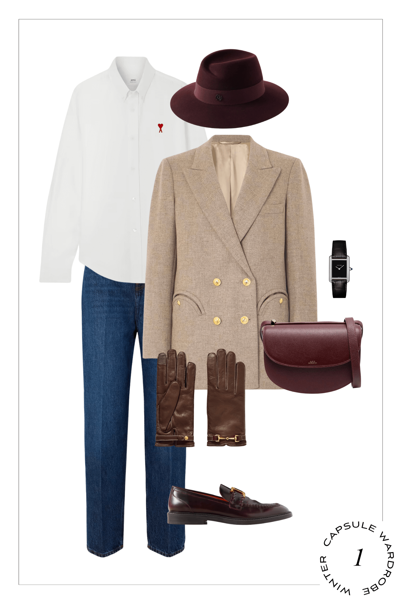 french winter capsule wardrobe outfit 1
